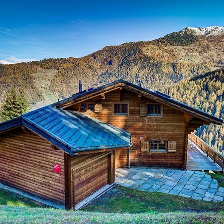 Chalet Le Chapeau La Tzoumaz Exteriér fotografie