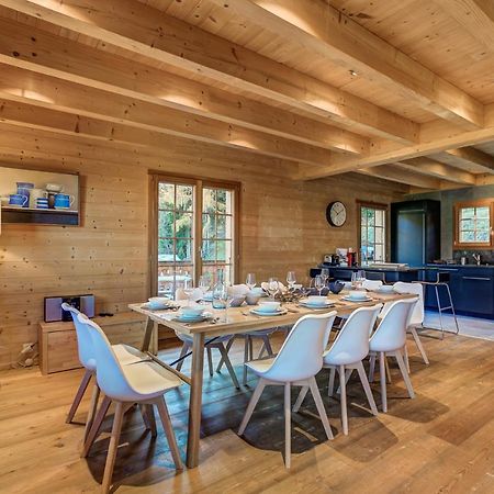 Chalet Le Chapeau La Tzoumaz Exteriér fotografie