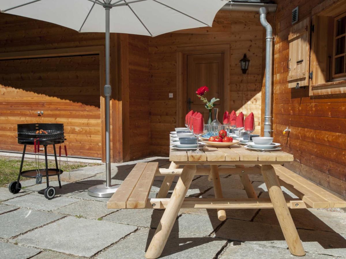 Chalet Le Chapeau La Tzoumaz Exteriér fotografie
