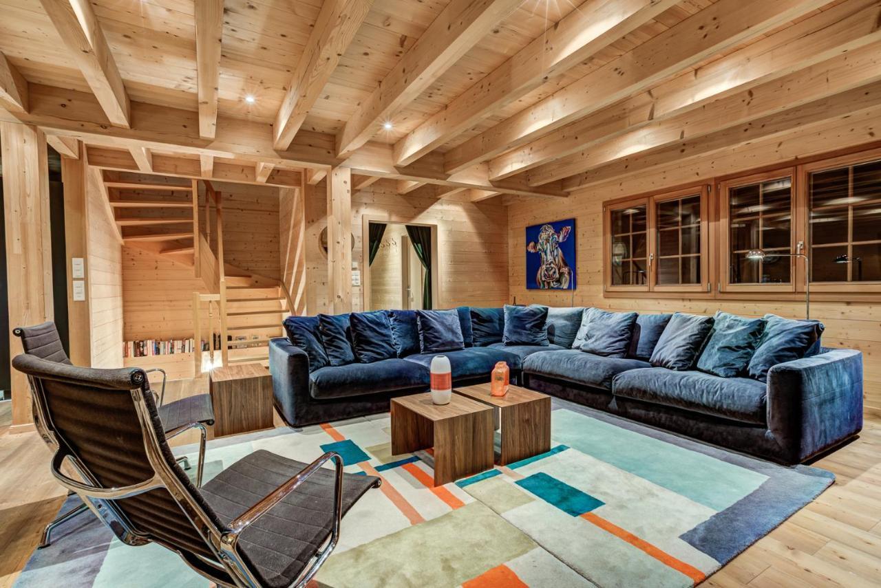 Chalet Le Chapeau La Tzoumaz Exteriér fotografie