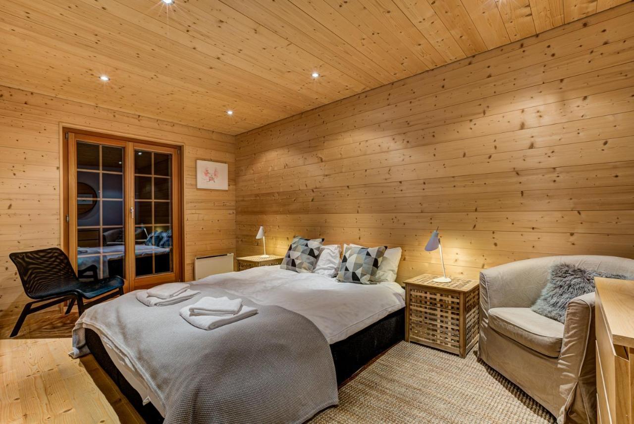 Chalet Le Chapeau La Tzoumaz Exteriér fotografie